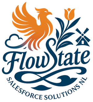 Logo Flow State CRM Solutions Logo